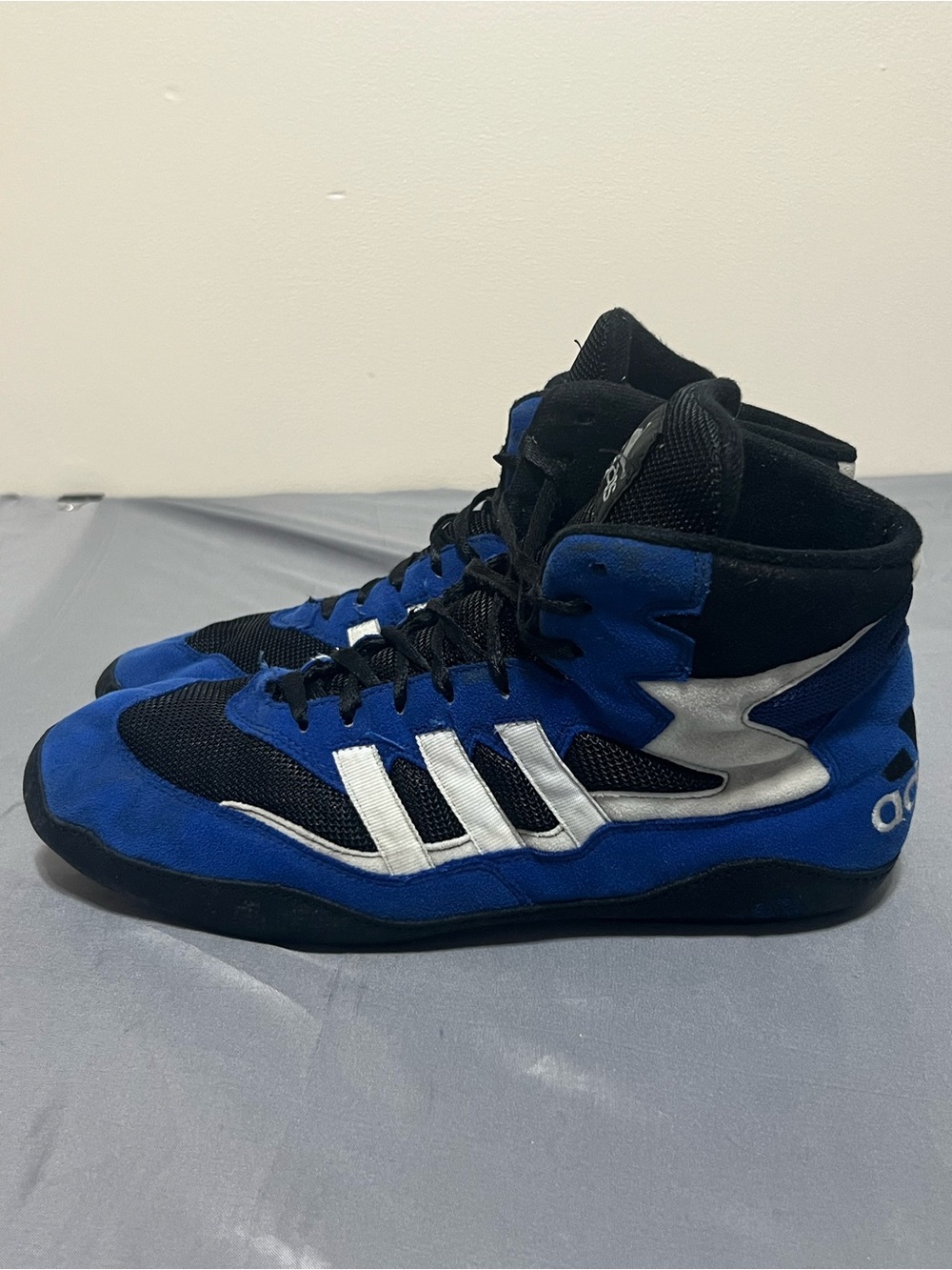 adidas Nitro True/Blueschawz Wrestling Shoes US 11
